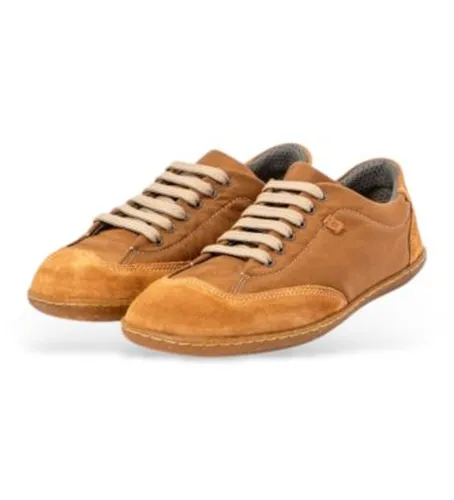 Unisex. 252951123005_023 Baskets en cuir N5295 El Viajero (36), Plat, Lacets, Casuel - El Naturalista - Modalova