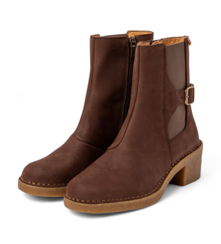 Bottines en cuir N5669 (36), 3 à 5 cm, Fermeture éclair, Casuel - El Naturalista - Modalova