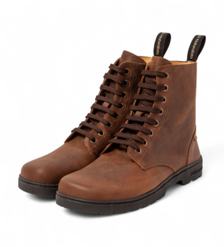 Unisex. 252641156005_012 Bottines en cuir N5264 Arizona (37), Plat, Lacets, Casuel - El Naturalista - Modalova