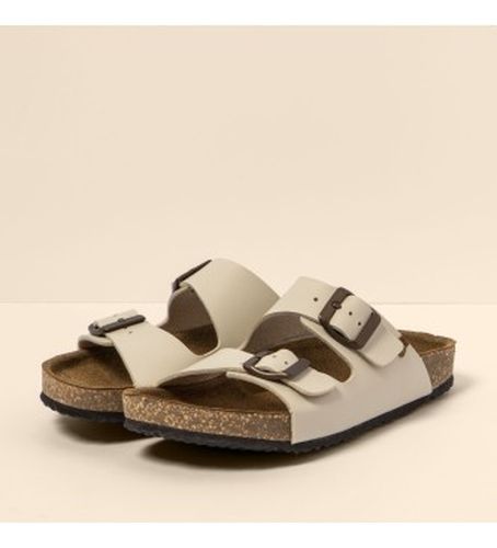 Unisex. 2NE501619005_020 Sandales Ne50 Vegan sand (38), , Plat, 1 à 3 cm, Aucun, Casuel, Imitation cuir - El Naturalista - Modalova
