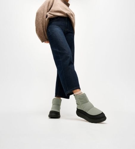 ABT-E33 Bottes iQ-ComFF sauge (36), Tissu, Plat, Fermeture éclair, De plein air - FitFlop - Modalova
