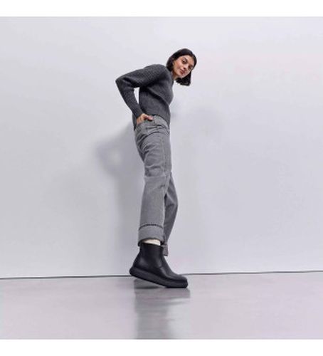 E2Z-090 IQ-Comff - Bottines zippées en daim - (37), Plat, Cuir, Fermeture éclair, Casuel - FitFlop - Modalova