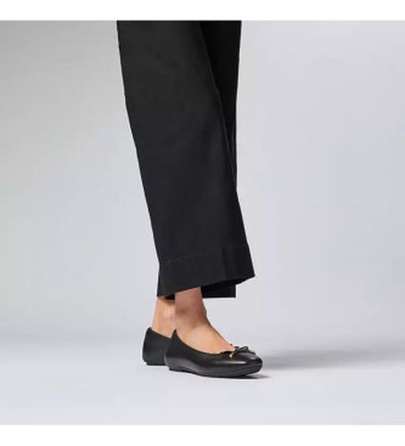 HX8-001 Ballerines en cuir avec n?ud Delicato (36), Plat, Aucun, Casuel, Fête, Classique - FitFlop - Modalova