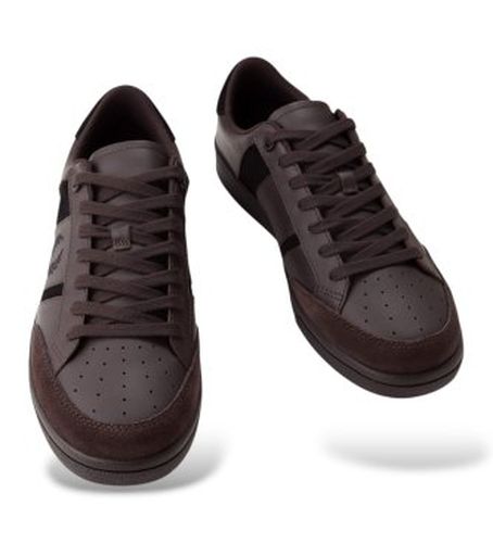 B2310-33C Chaussures en cuir et daim B725 marron (40), Plat, Lacets, Casuel - Fred Perry - Modalova