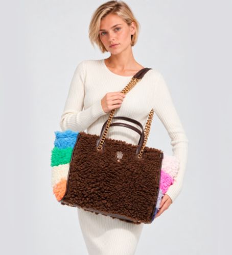 Sac Shopper Hoxton marron (OSFA), Casuel, Cuir - Kurt Geiger - Modalova