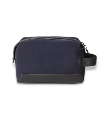 HM4100026 Trousse de toilette Wells (OSFA), Casuel, Coton, Marine - Hackett London - Modalova