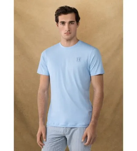 HM5000077 T-shirt Heritage H (L), Casuel, Coton, Manche courte - Hackett London - Modalova