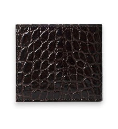 HM413578 Portefeuille pliant en cuir imprimé crocodile (OSFA), Casuel - Hackett London - Modalova