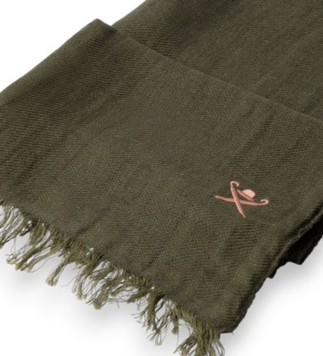 HM0400079 Écharpe en lin et coton militaire (OSFA), Casuel - Hackett London - Modalova