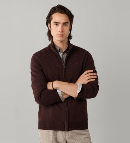 HM7000257 Pull zippé Lambswool Fzip (M), Casuel, Laine - Hackett London - Modalova