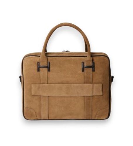 HM4100055 Porte-documents en daim foncé (OSFA), Cuir, Classique - Hackett London - Modalova