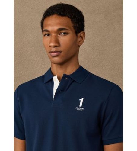 HM5600205 Polo Nbr (L), Casuel, Coton, Classique, Manche courte - Hackett London - Modalova