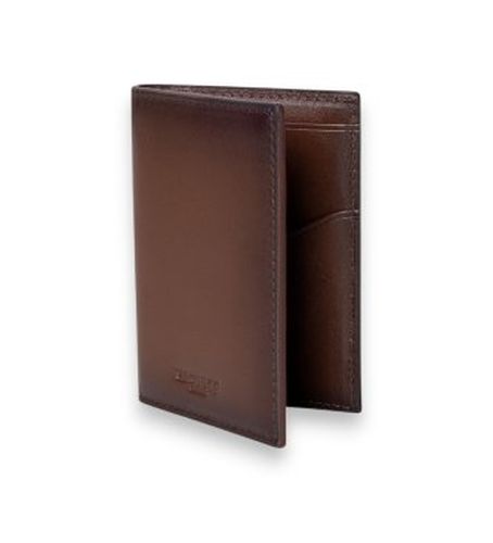 HM4100063 Portefeuille en cuir avec logo en relief marron (OSFA), Classique - Hackett London - Modalova