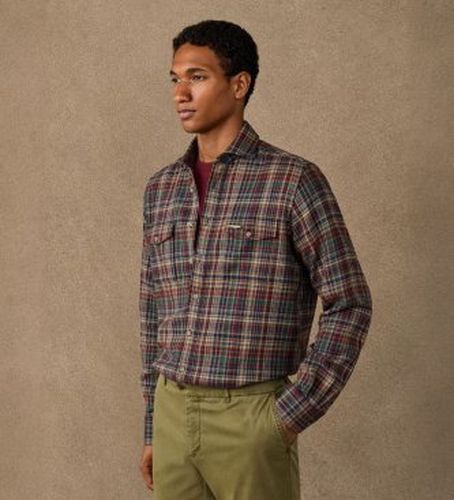 HM3010897 chemise en flanelle à carreaux coupe classique multicolore (XS), Casuel, Coton, Manche longue - Hackett London - Modalova