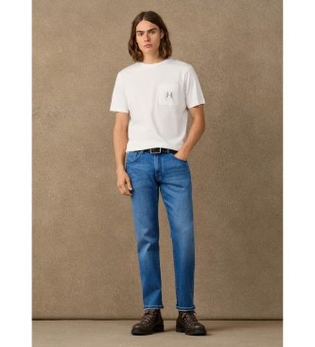 HM5000138 T-shirt H Pocket cassé (XS), Casuel, Coton, Manche courte - Hackett London - Modalova