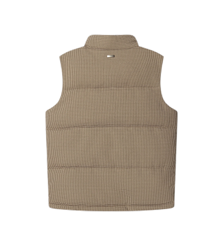 Pour garçon. HK4000028 Gilet Houndstooth Puff (3Años= 97cm), Casuel, Polyester, mode enfantine - Hackett London - Modalova