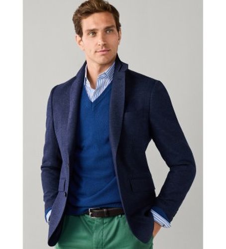 HM4400218 Veste en laine chevron (38/32), Casuel, Classique - Hackett London - Modalova