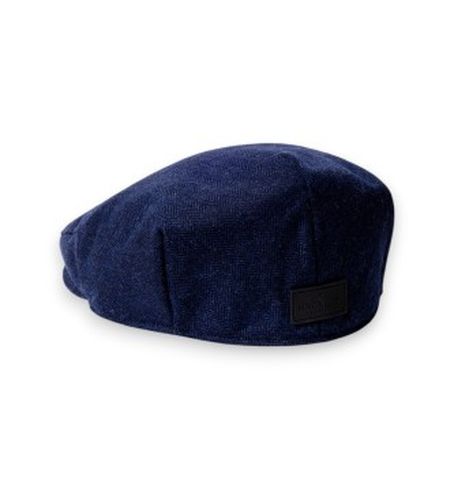 HM0400135 Casquette Hrbone Flat marine (L), Casuel, Classique, Polyester - Hackett London - Modalova