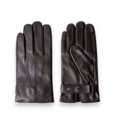 HM0400132 Gants en cuir Commuter Touch marron (L), Casuel, Classique - Hackett London - Modalova