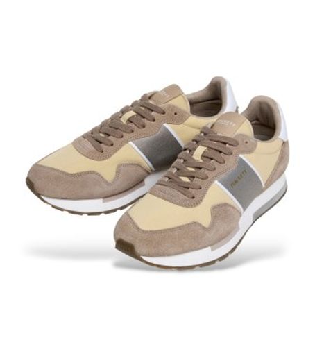 HMS200088 Keston Symbol Leather Sneakers (44), Cuir, Plat, Lacets, Casuel - Hackett London - Modalova