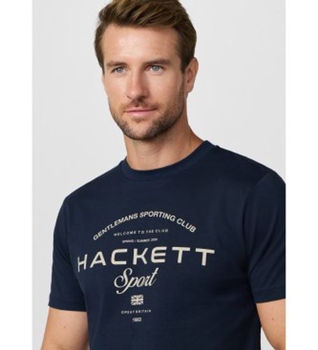 HM5000098 Tee-shirt graphique Club avec logo à coupe classique (M), Casuel, Coton, Manche courte - Hackett London - Modalova