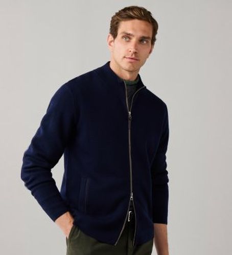 HM7000285 Pull zippé Milano Fzip (XS), Casuel, Laine, Classique, Manche longue - Hackett London - Modalova
