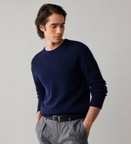 HM7000283 Duo Stitch en jersey (S), Casuel, Laine, Classique, Manche longue - Hackett London - Modalova