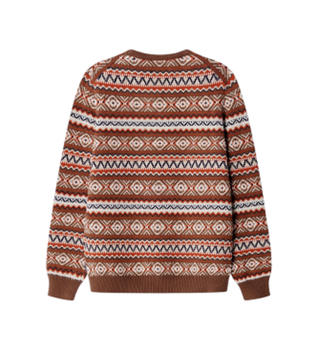Pour garçon. HK7000022 Pull Fairisle Crew Neck marron (3Años= 97cm), Casuel, Coton, mode enfantine - Hackett London - Modalova