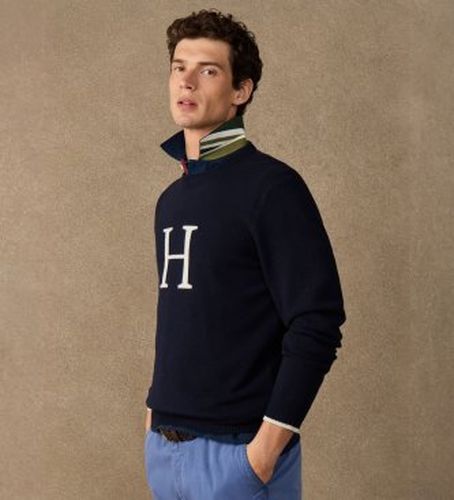 HM7000266 Pull Icon Kt Crew (S), Casuel, Laine, Classique - Hackett London - Modalova