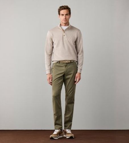 HM2100167 Pantalon Ttrl Sateen 5pkt olive (30/32), Casuel, Coton - Hackett London - Modalova