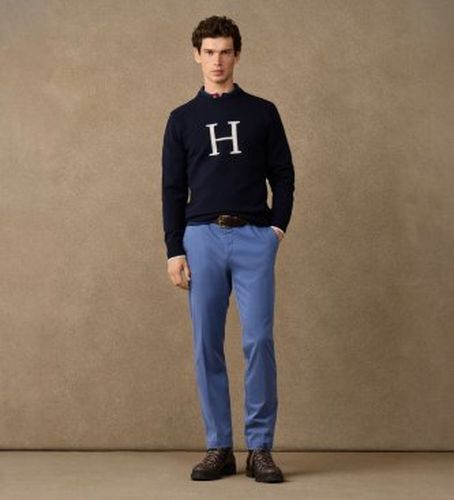 HM2100154 Pantalon chino Heritage Ken (32/34), Casuel, Coton, Classique - Hackett London - Modalova