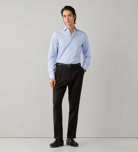HM2100168 Pantalon Plain Flannel (30/32), Casuel, Laine, Classique - Hackett London - Modalova