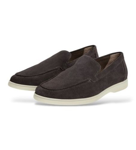 HMS200109 mocassins en daim martin lisse (41), Plat, Cuir, Aucun, Casuel - Hackett London - Modalova