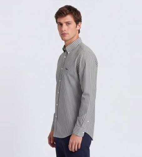 CRR074013932B Chemise Riga Lar verte (L), Casuel, Coton, Manche longue - Harmont & Blaine - Modalova