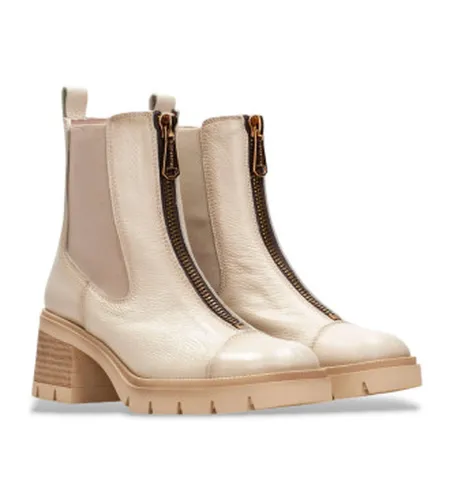 HI243636 Bottines Chelsea en cuir (39), 5 à 8 cm, Fermeture éclair, Casuel - Hispanitas - Modalova