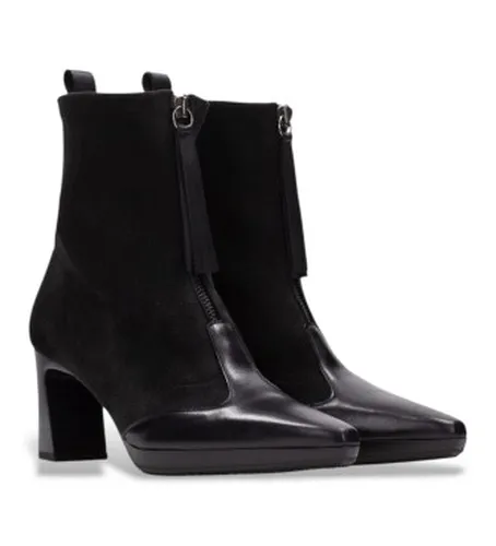 HI265084 Bottines en cuir Bangkok (37), 3 à 5 cm, Fermeture éclair, Casuel - Hispanitas - Modalova