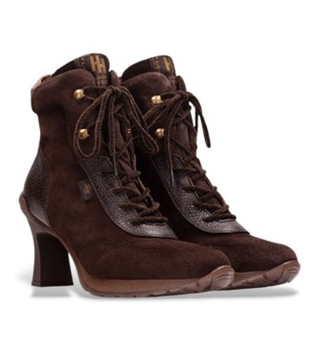 HI265145 Bottines en cuir Saigon (36), 3 à 5 cm, Lacets, Fermeture éclair, Casuel - Hispanitas - Modalova