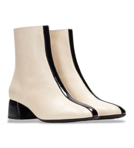 BHI265165 Bottines en cuir Varsovia (36), 1 à 3 cm, Fermeture éclair, Casuel - Hispanitas - Modalova
