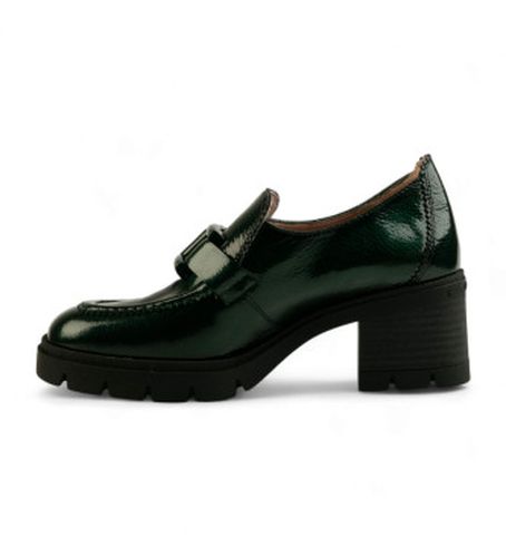 HI243604 Mocassins en cuir Track (38), 3 à 5 cm, Aucun, Casuel, Fête, Vert, Classique - Hispanitas - Modalova
