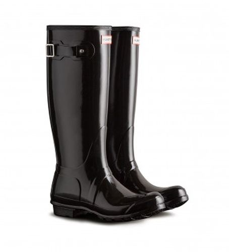 WFT1000RGL Bottes Original Tall Gloss (36), Plat, Aucun, Casuel - Hunter - Modalova