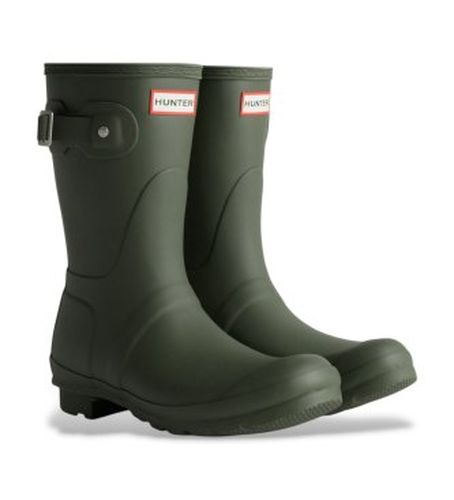 WFS1000RMA Bottes de pluie Original Short olive (35/36), Plat, Aucun, Casuel, PVC - Hunter - Modalova