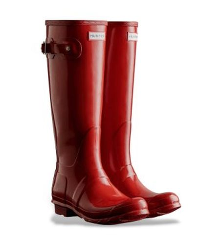 WFT1000RGL Bottes de pluie Original Tall Gloss Wellington (35/36), Plat, Aucun, Casuel, PVC - Hunter - Modalova