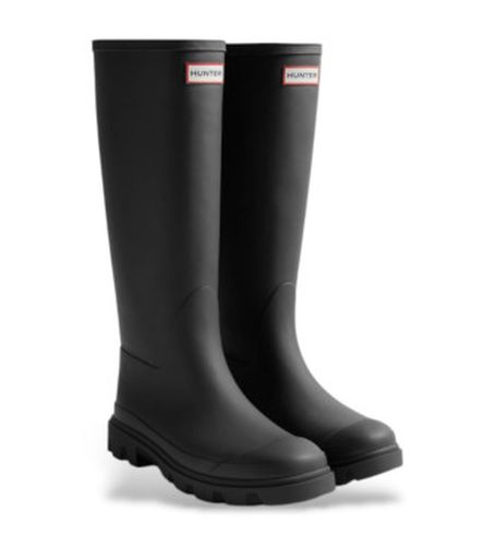 FRU0001251 Bottes hautes Downpour (36), Plat, Aucun, Casuel - Hunter - Modalova
