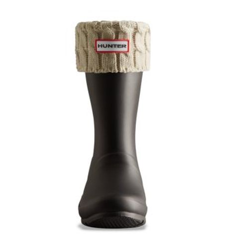 Unisex. XRU0050251 Chaussettes 6 Stitch Cable Short cassé (M), Homewear, Laine - Hunter - Modalova