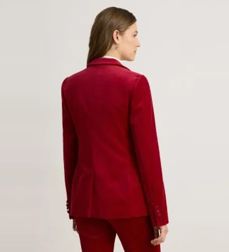 B32945002 Blazer en velours stretch avec liseré (34), Casuel, Coton - Lauren Ralph Lauren - Modalova