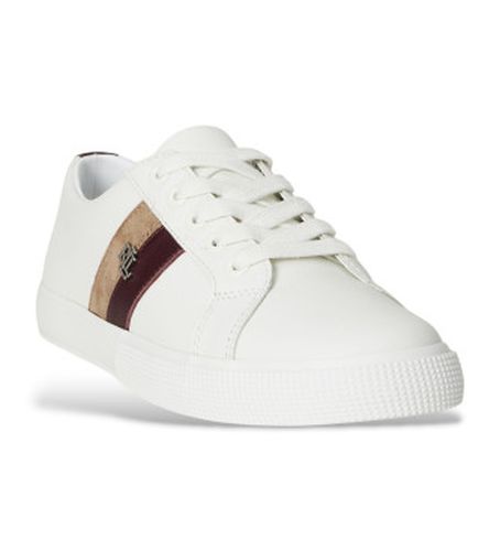 Baskets en cuir de toile (35), Plat, Lacets, Casuel - Lauren Ralph Lauren - Modalova