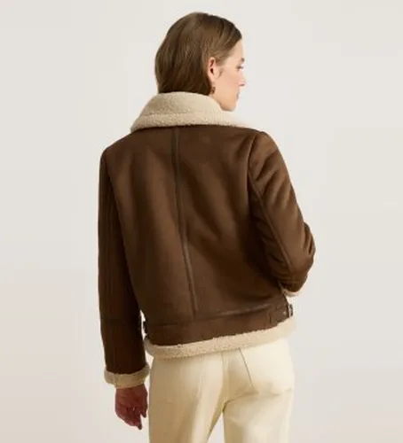 P04122003 Veste en daim synthétique avec boucles (S), Casuel - Lauren Ralph Lauren - Modalova