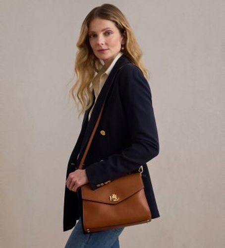 Sac cartable Farrah moyen en cuir (OSFA), Casuel, Classique - Lauren Ralph Lauren - Modalova