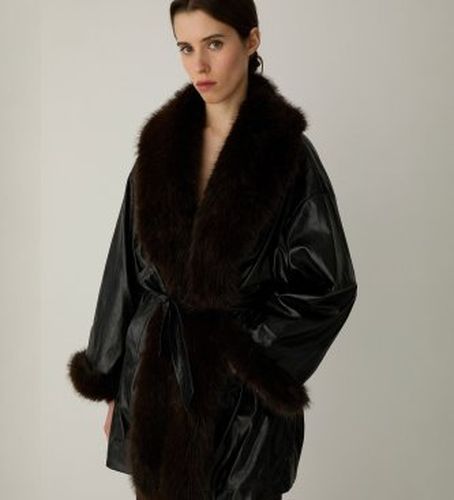 M0205 Manteau court Oriane (S), Casuel, Polyuréthane - LAAGAM - Modalova
