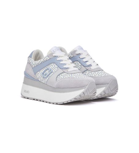 BA6019PX823S3972 Baskets en cuir Maxi Wonder Plus 02 (37), 1 à 3 cm, Lacets - Liu Jo - Modalova